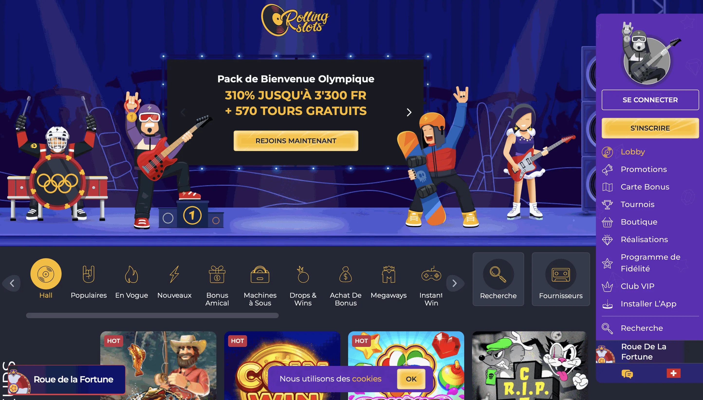 Rolling Slots lobby rolling-slots-casino-lobby